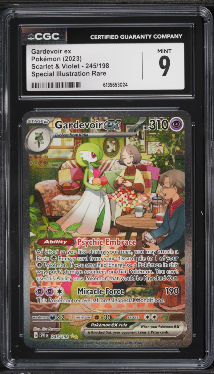 2023 Pokemon Scarlet & Violet SIR Gardevoir EX #245 CGC 9 MINT