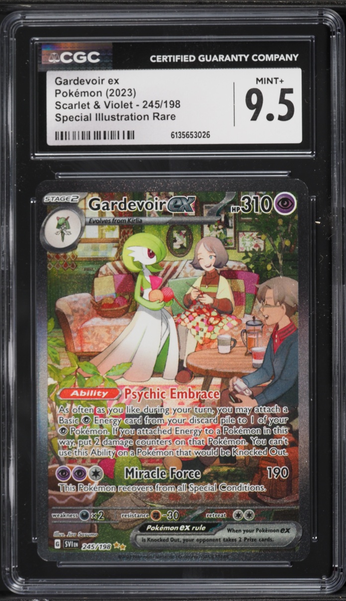 2023 Pokemon Scarlet & Violet SIR Gardevoir EX #245 CGC 9.5 MINT+