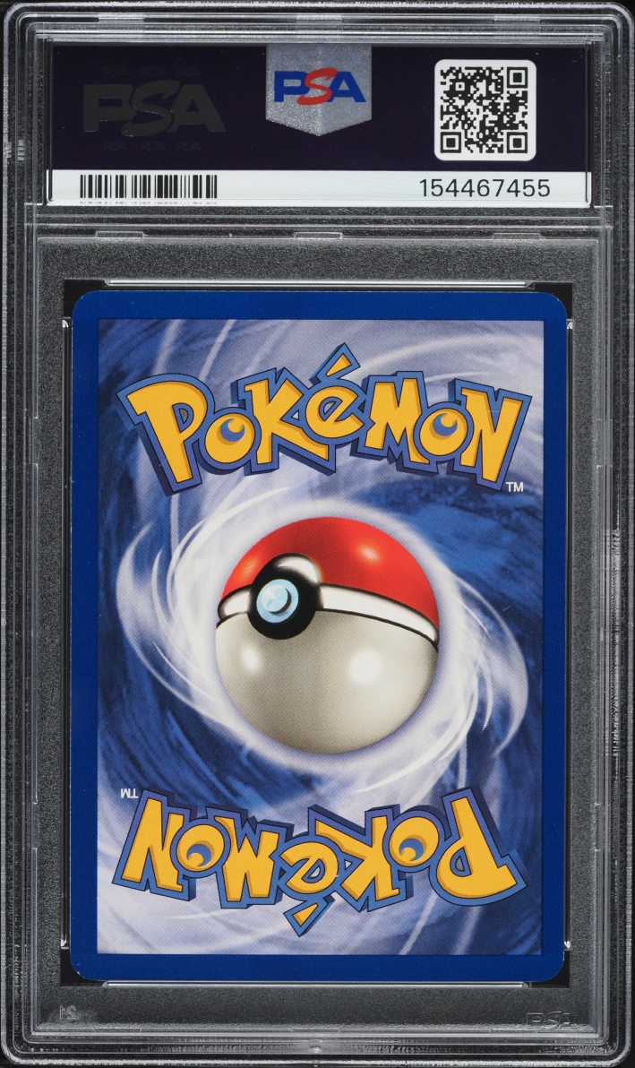 1999 Pokemon Fossil 1st Edition Horsea #49 PSA 8 NM-MT
