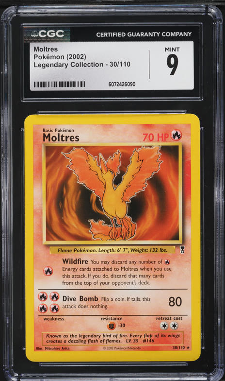 1999 Pokemon Japanese ANA Promo All Nippon Airways Moltres #145