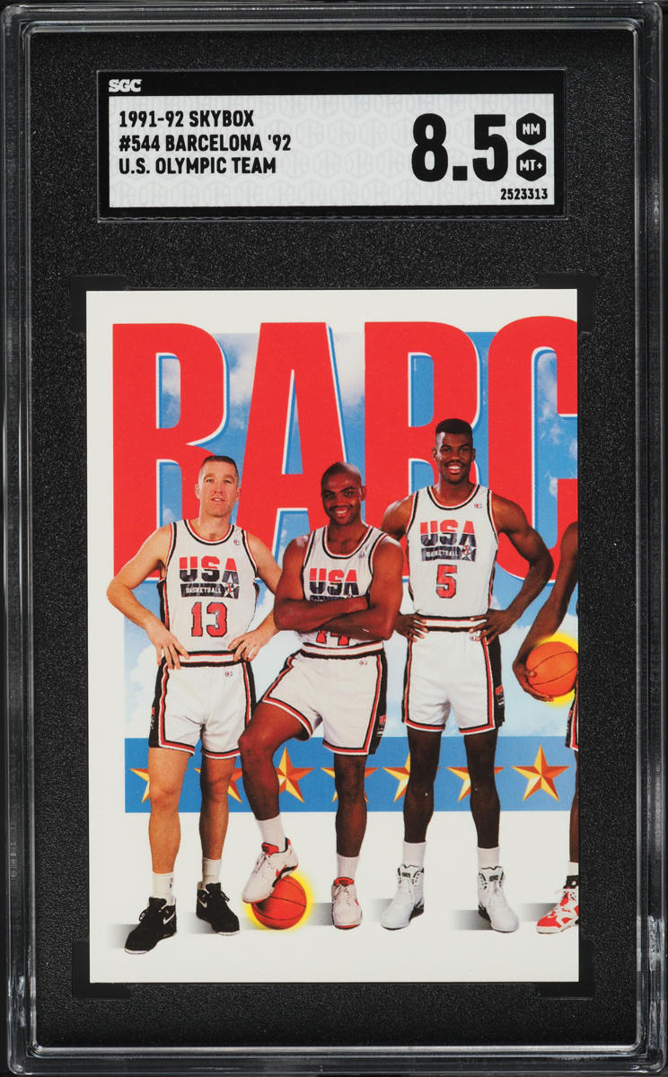 1991 Skybox U.S. Olympic Team Barcelona '92 #544 SGC 8.5 NM-MT+