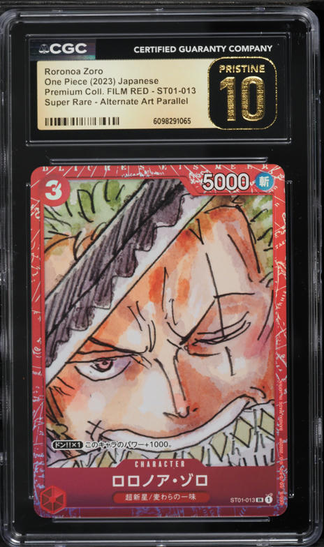 2023 One Piece Promos Treasure Cup Top 8 Roronoa Zoro #OP01-025