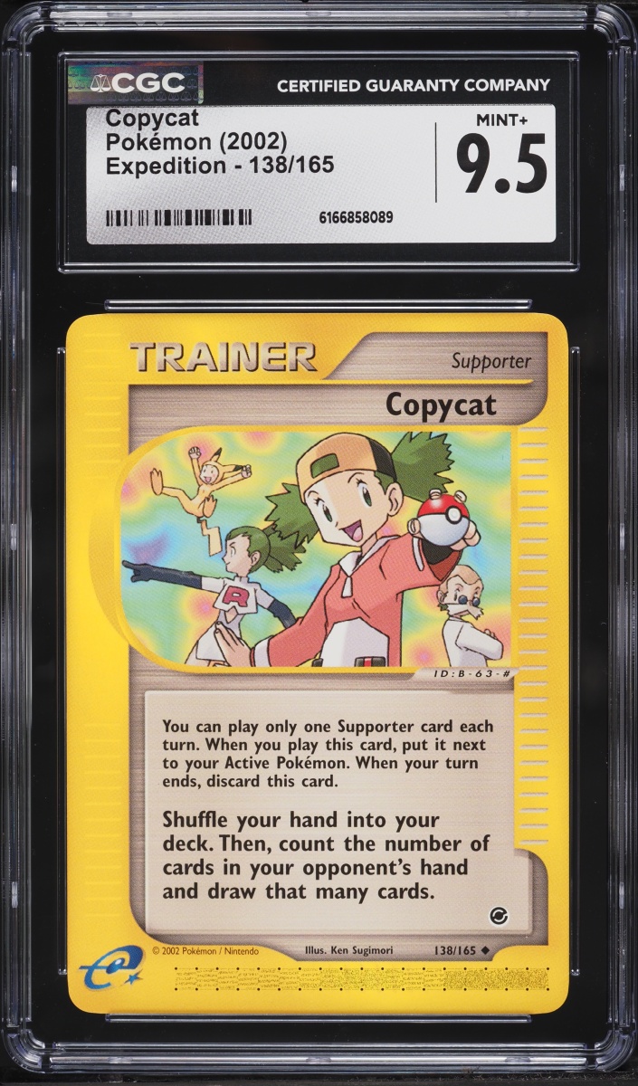 2002 Pokemon Expedition Copycat #138 CGC 9.5 MINT+