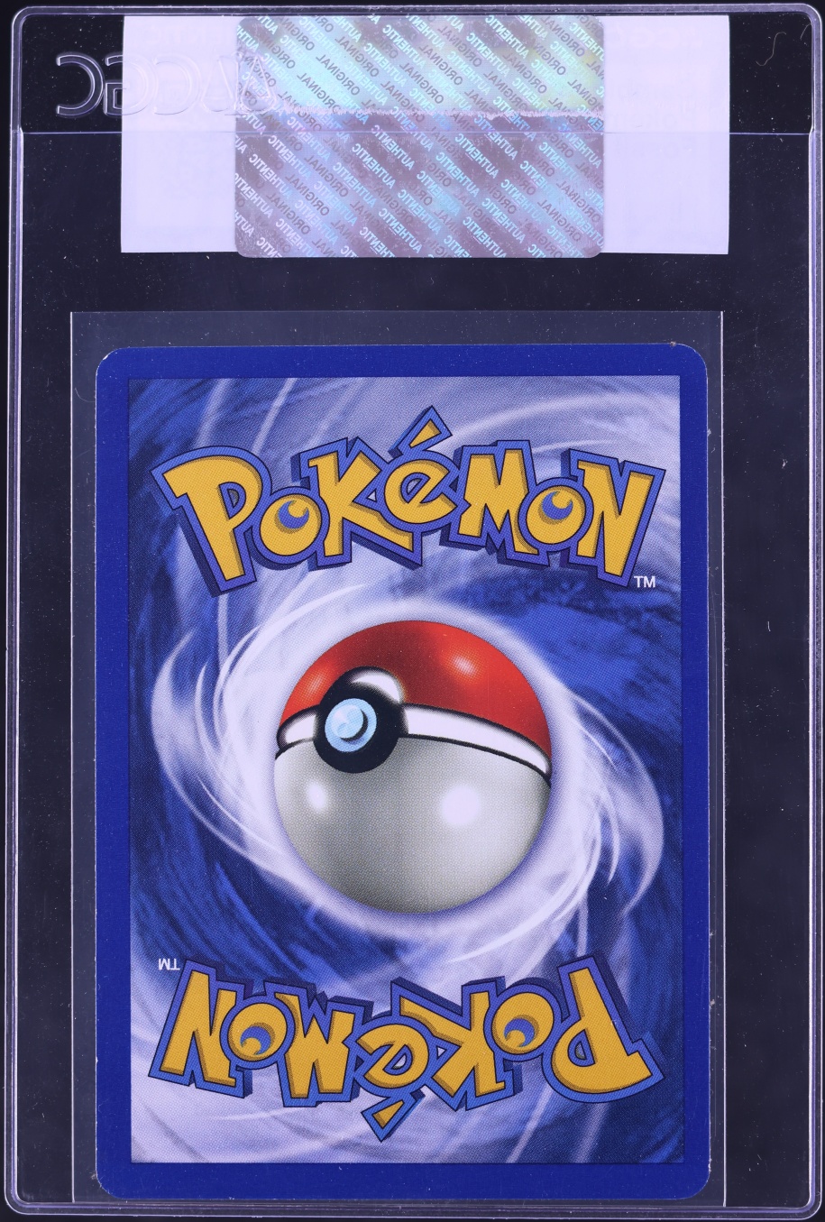 1999 Pokemon Fossil Gambler #60 CGC AUTH