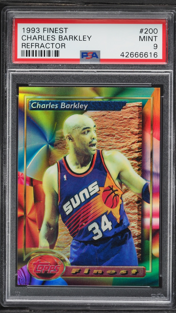 1993 Finest Refractor Charles Barkley #200 PSA 9 MINT