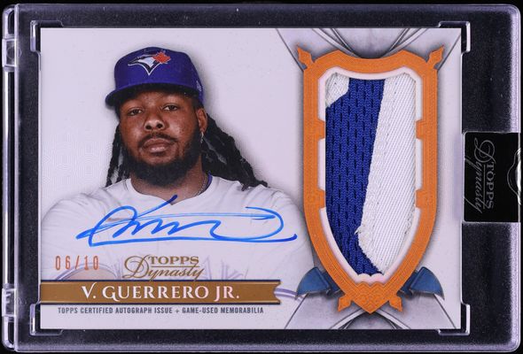 2021 Topps Dynasty Variation Silver Vladimir Guerrero Jr. PATCH