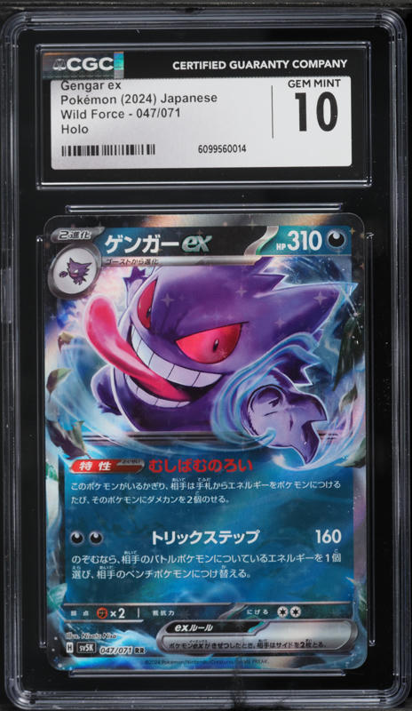 2014 Pokemon XY Promo Phantom Forces Jumbo Gengar EX #34 PSA 10