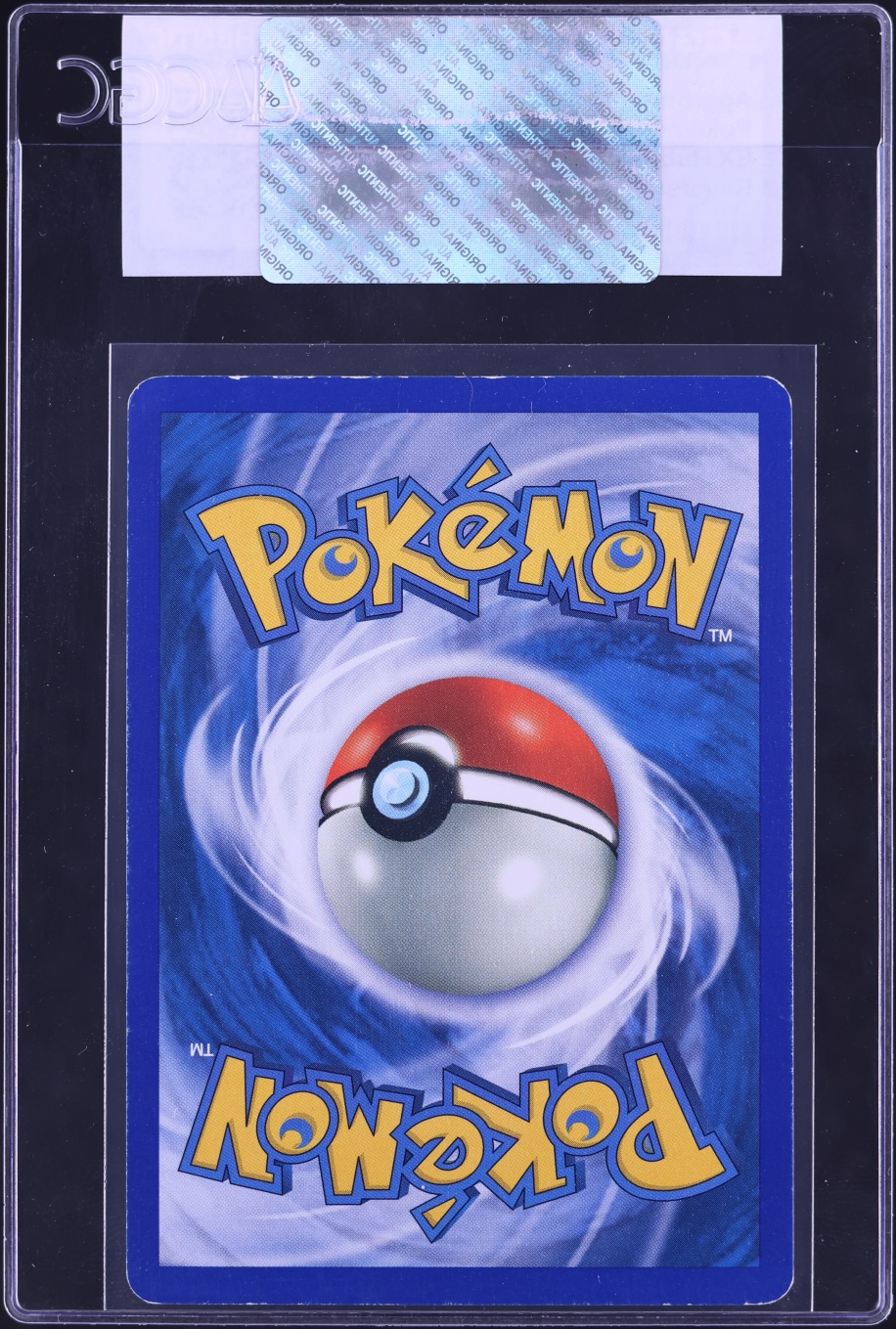 2003 Pokemon EX Ruby & Sapphire Reverse Holo Aggron #1 CGC AUTH