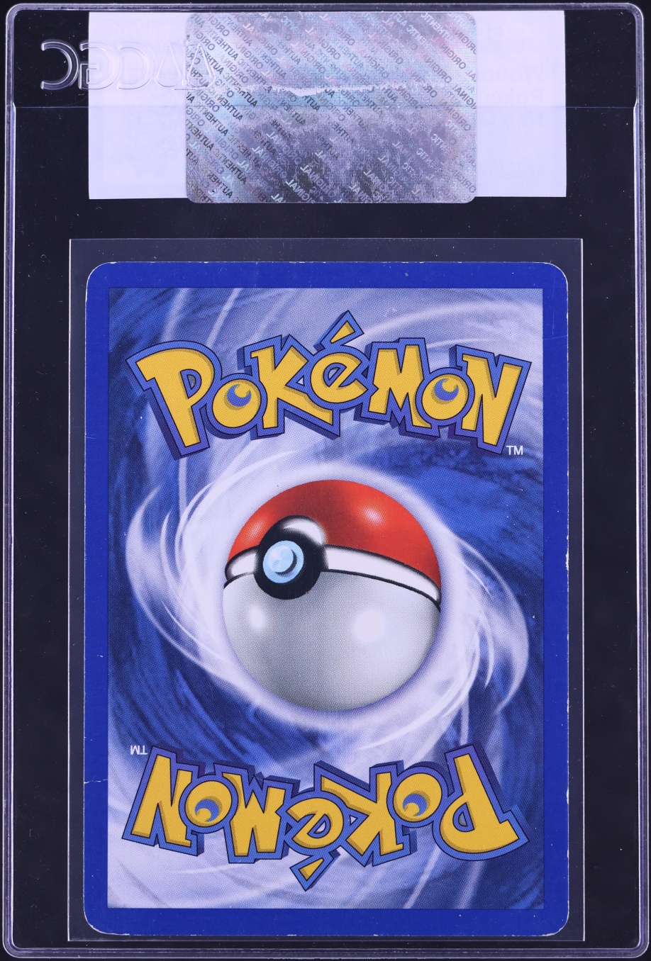 2000 Pokemon Neo Genesis Wooper #82 CGC AUTH