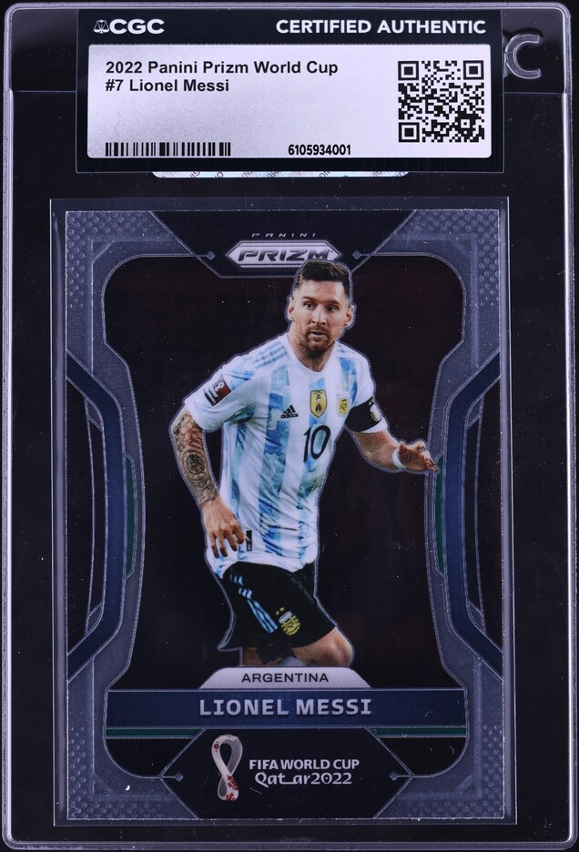 2022 Panini Instant FIFA World Cup Qatar Lionel Messi /22081 #118