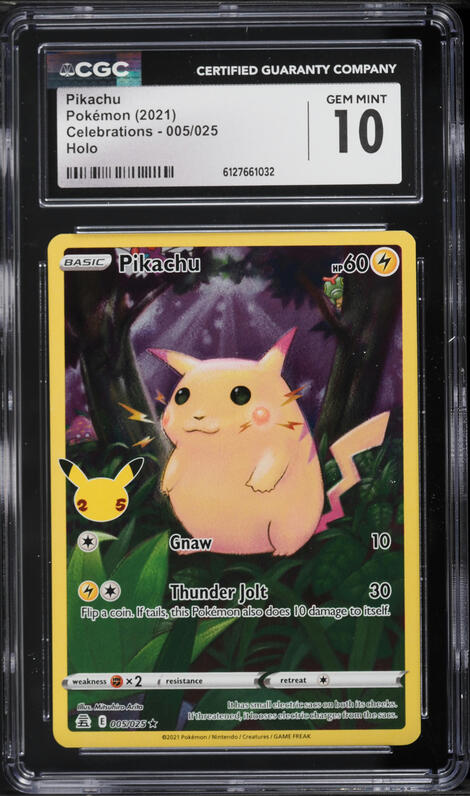 2021 Pokemon Japanese Sword & Shield Promo Yu Nagaba Pikachu #208