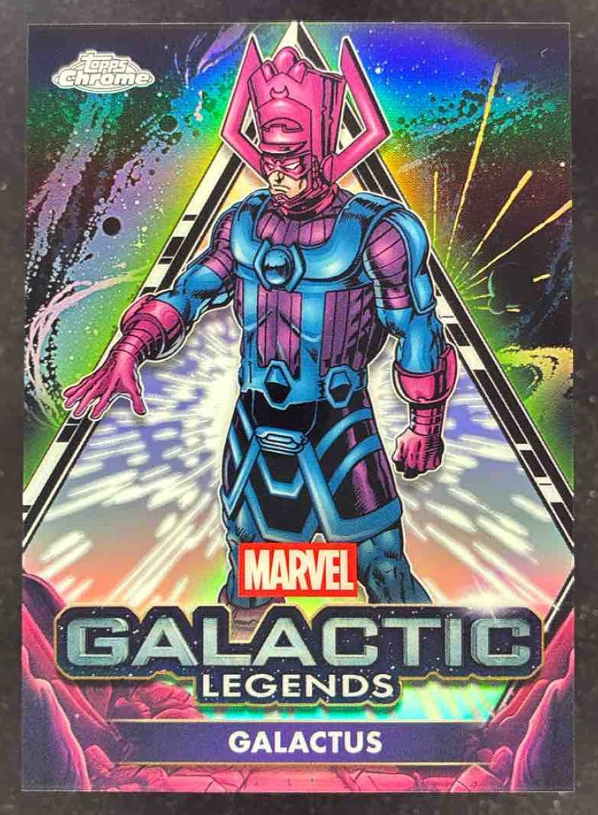 2025 Topps Chrome Marvel Reflections Shimmer Galactus /10 #MR5 PSA