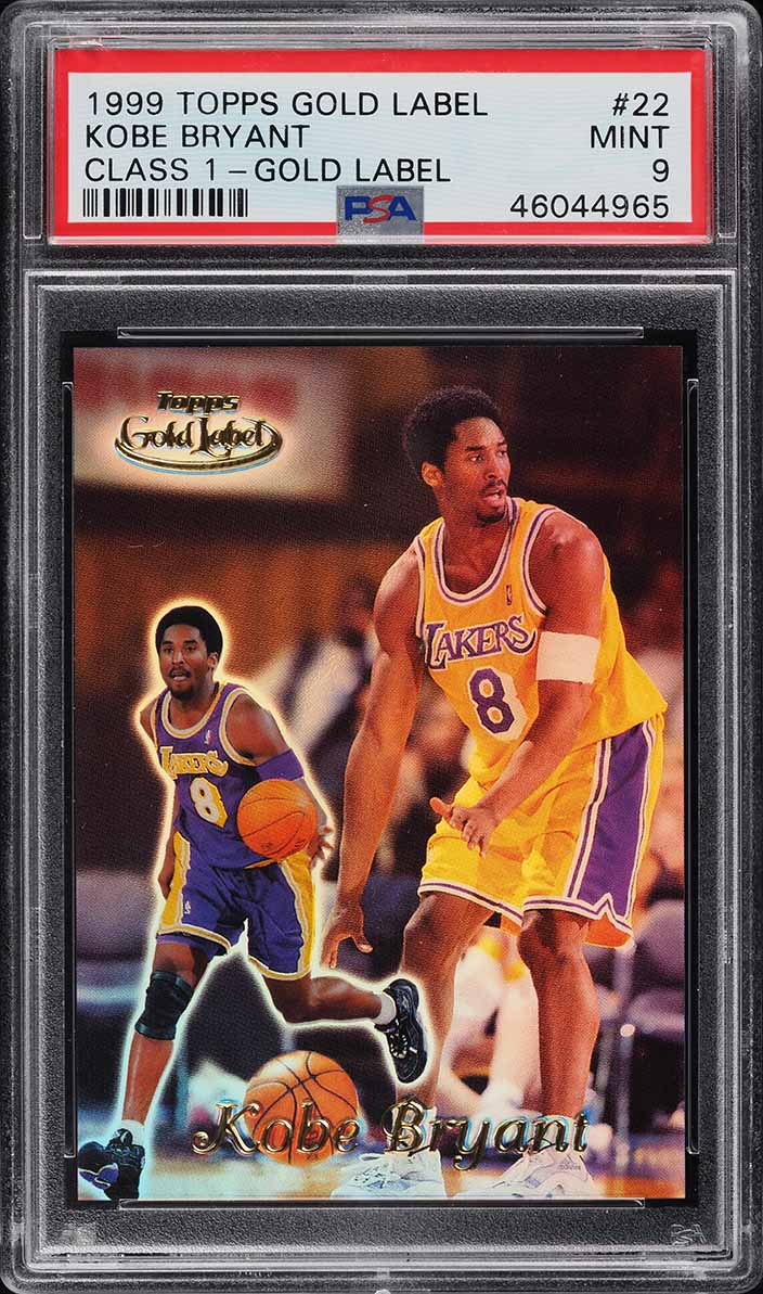 1999 Topps Gold Label Class 1 Kobe Bryant #22 PSA 9 MINT