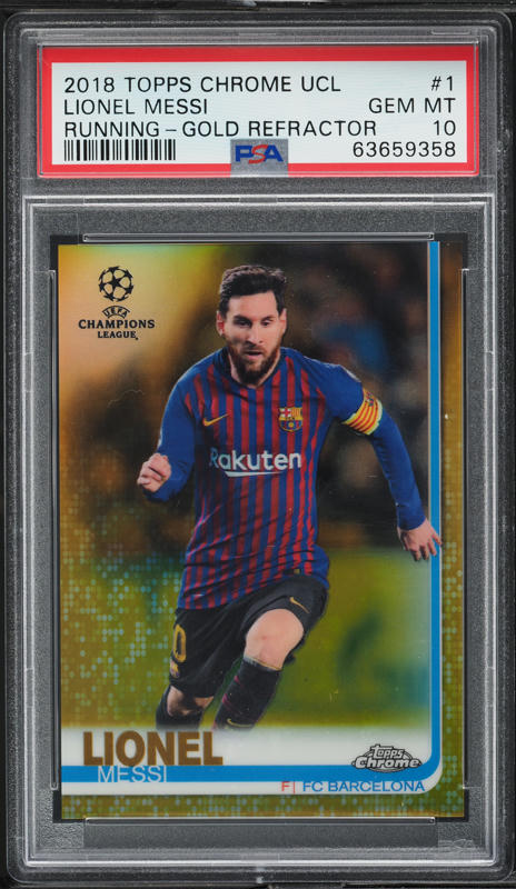 2019 TOPPS CHROME UCL MESSI メッシ PSA10 2019 TOPPS CHROME UCL MESSI メッシ PSA10 2019-20 Topps Chrome UCL