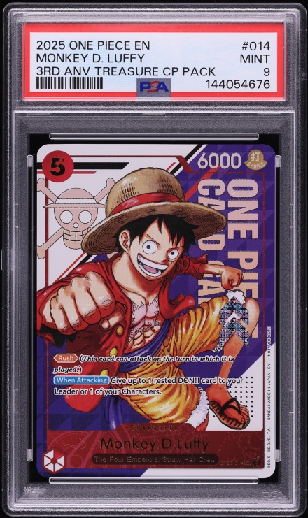 2025 One Piece Promo Bandai Card Games Fest '25-26 Monkey D. Luffy