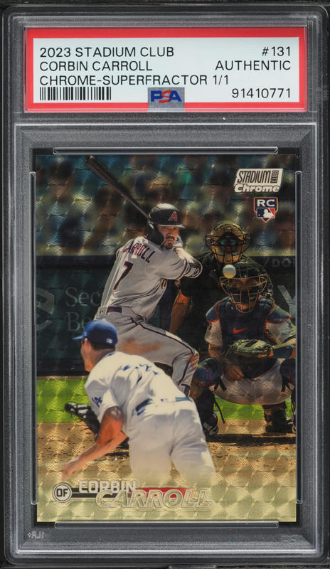 2023 Topps Chrome Update '23 All-Star Game Corbin Carroll RC AUTO