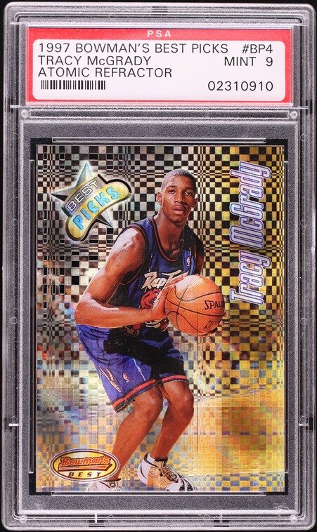 1997 Topps Basketball Tracy McGrady ROOKIE #125 PSA 10 GEM MINT on
