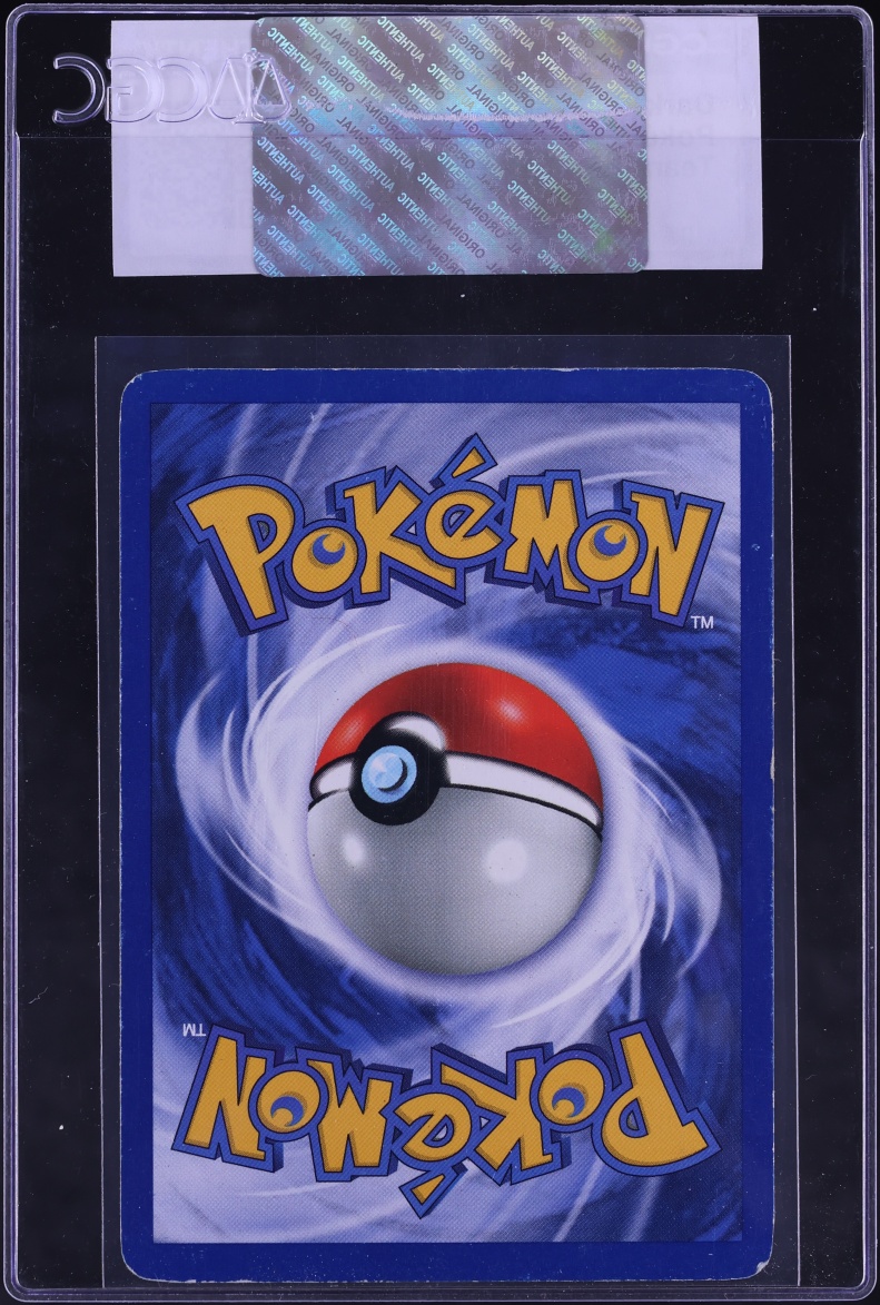 2000 Pokemon Team Rocket Dark Wartortle #46 CGC AUTH
