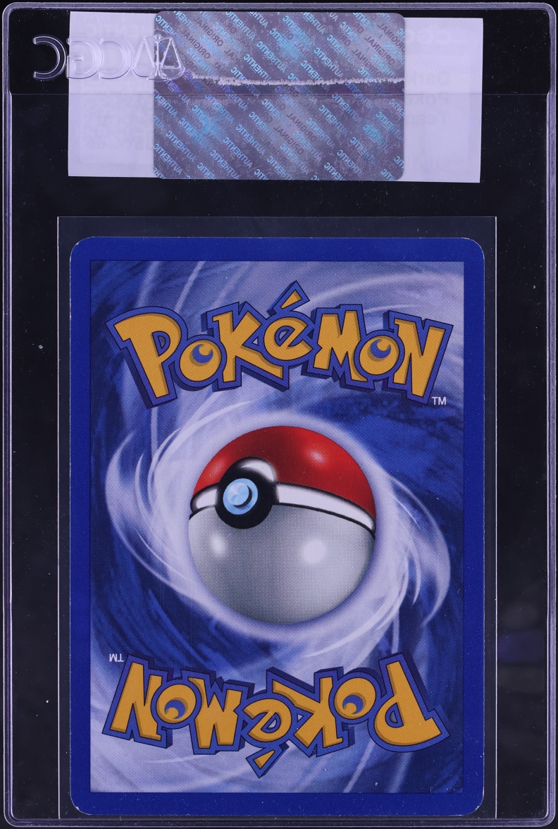 2000 Pokemon Team Rocket Dark Kadabra #39 CGC AUTH