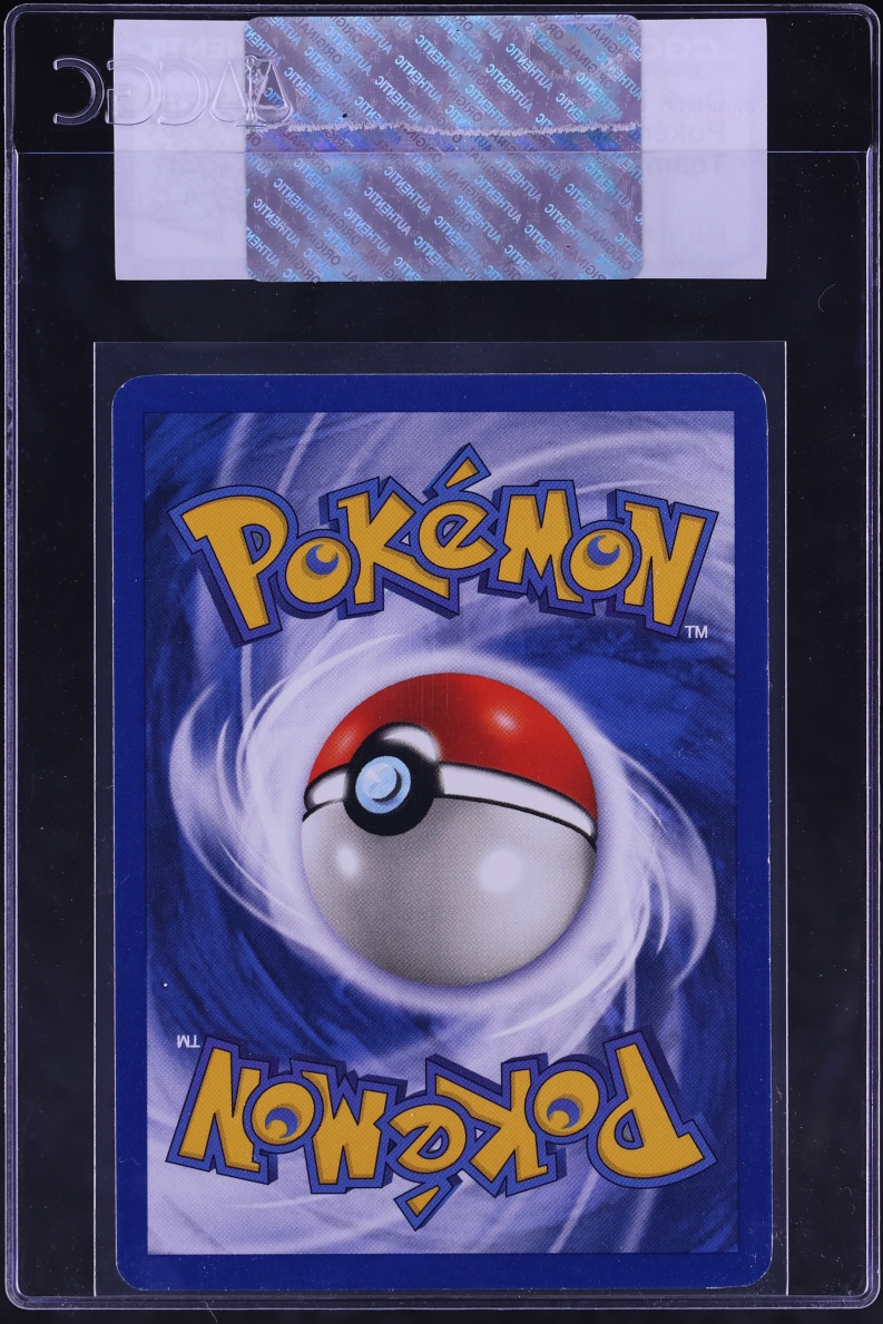 2000 Pokemon Team Rocket Dark Flareon #35 CGC AUTH