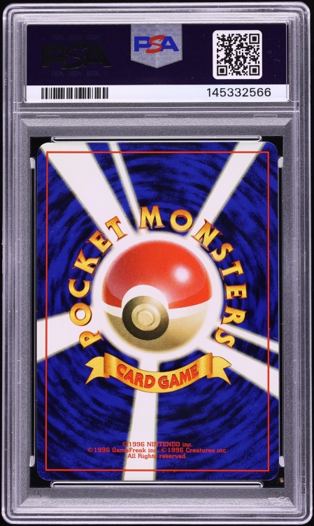 1996 Pokemon Japanese Base Set Holo Charizard #6 PSA 9 MINT