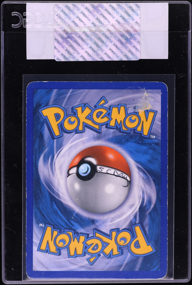 2006 Pokemon EX Dragon Frontiers Larvitar #52 CGC AUTH