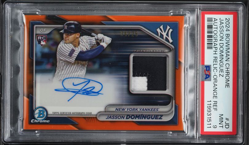 2024 Bowman '55 Anime Jasson Dominguez ROOKIE #BA15 PSA 9 MINT on