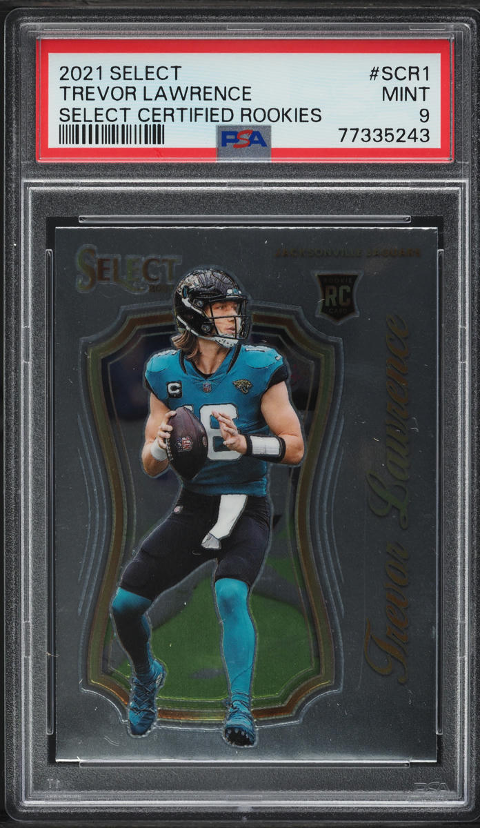 2021 Select Certified Trevor Lawrence ROOKIE #SCR-1 PSA 9 MINT