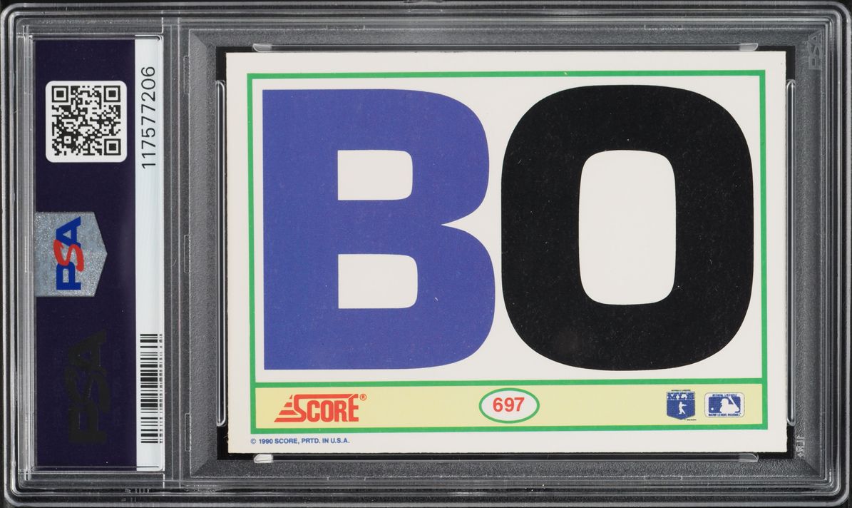 1990 Score Bo Jackson #697 PSA 10 GEM MINT