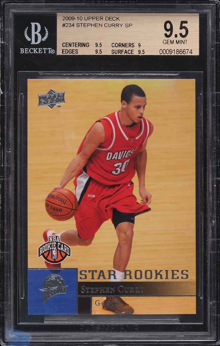 2009 Upper Deck Draft Edition Stephen Curry ROOKIE AUTO #34 BAS