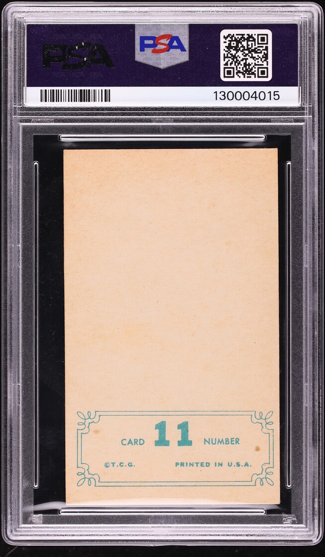 1965 Topps Embossed Mickey Mantle #11 PSA 6 EXMT