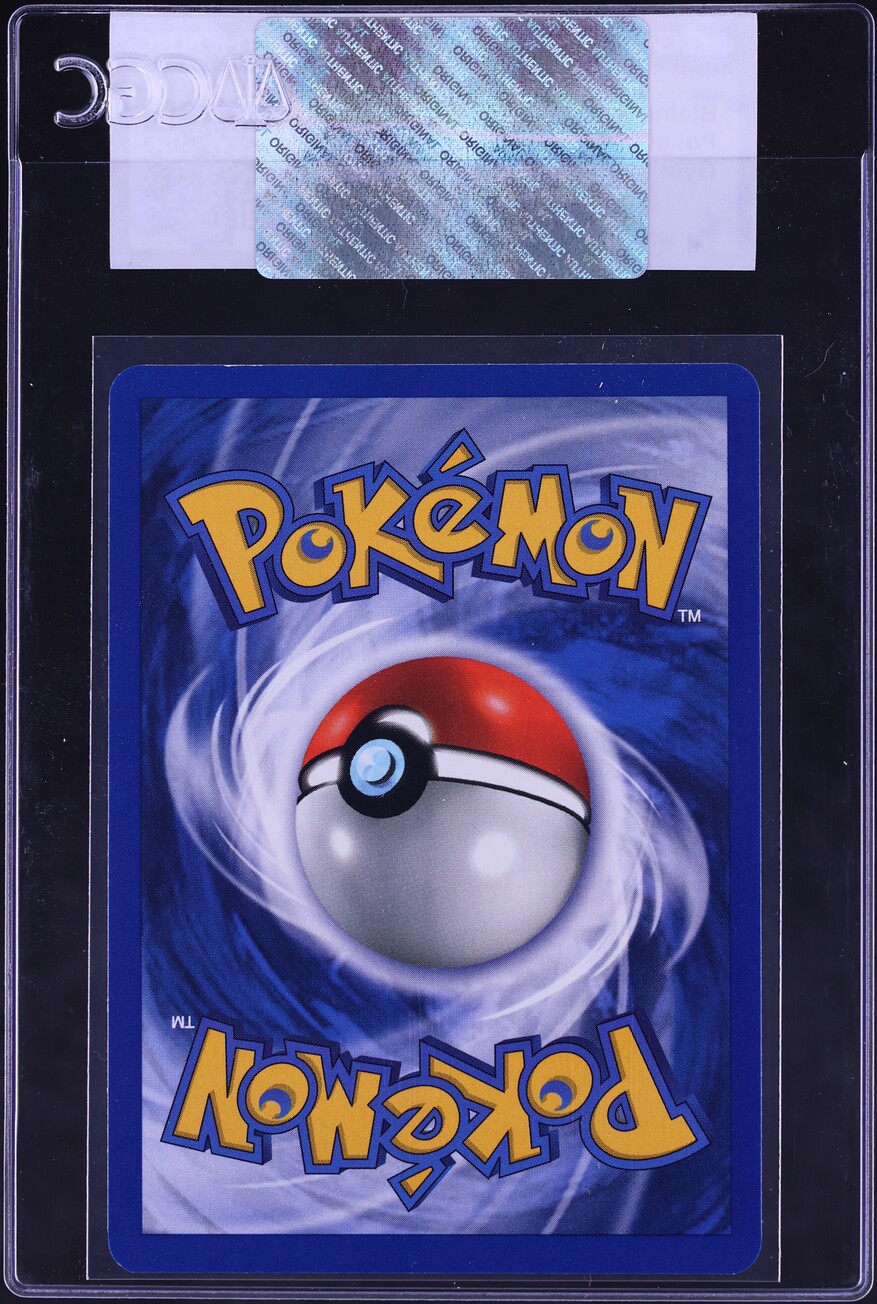 2000 Pokemon Gym Heroes 1st Edition Blaine's Growlithe #62 CGC AUTH