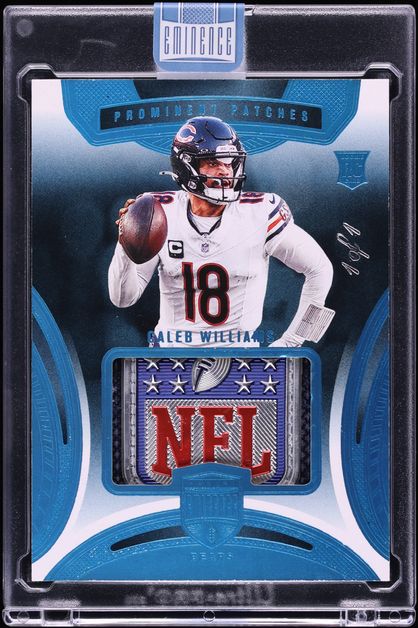 2024 Panini Eminence Prominent Platinum Caleb Williams ROOKIE NFL ...