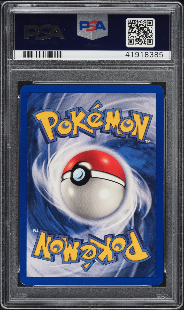 1999 Pokemon Base Set Shadowless Pokemon Trader #77 PSA 9 MINT