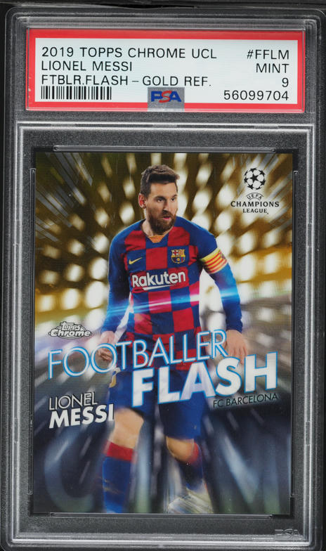 2019 Topps Chrome Sapphire UEFA Champions League Purple Lionel