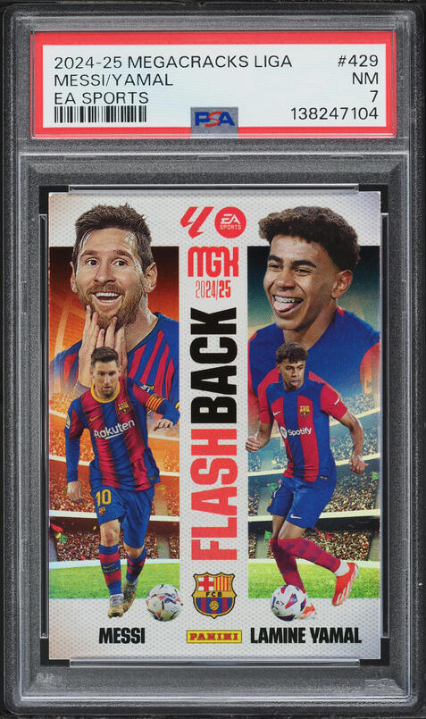 Carte Panini Lionel Messi #43 Copa America 2024, Gradée PSA 10 Gem, Neuve