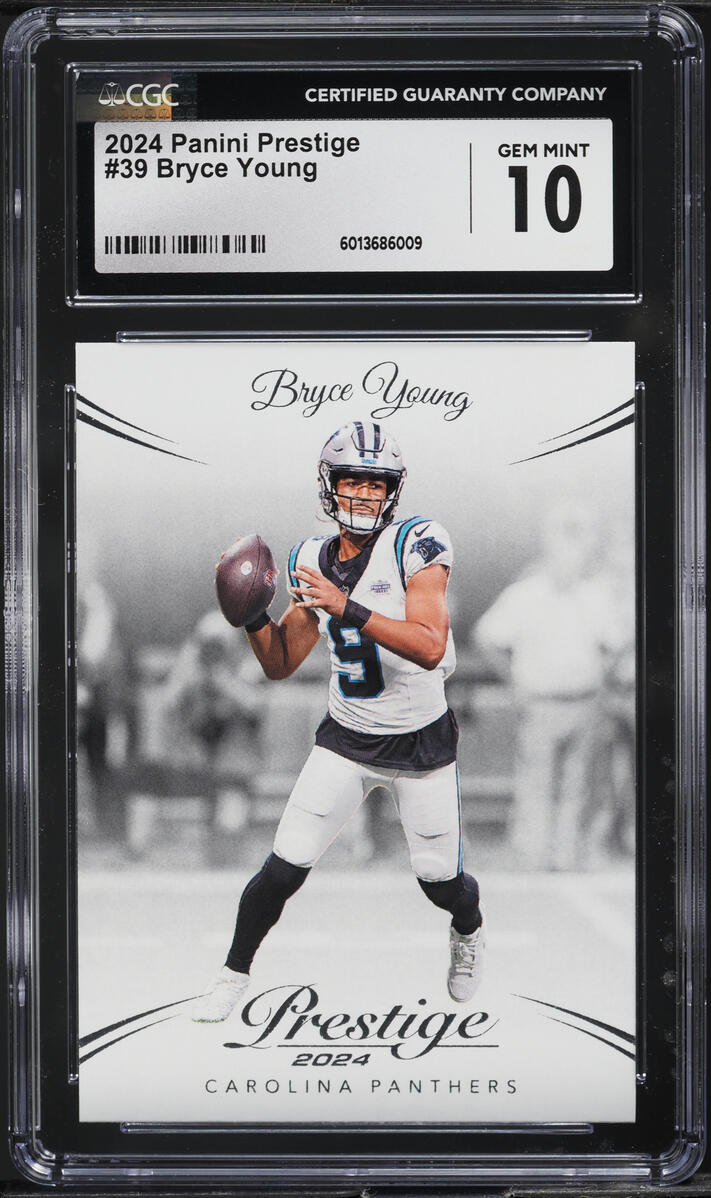 2024 Panini Prestige Bryce Young #39 CGC 10 GEM MINT