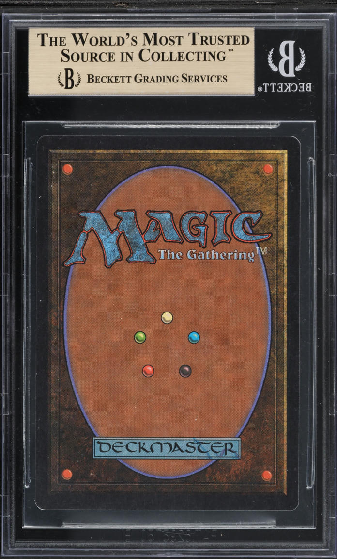 1993 Magic The Gathering MTG Unlimited Dual Land Bayou BGS