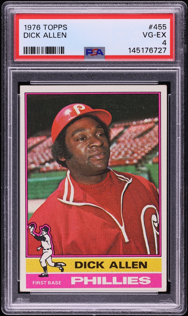 1976 Topps Dick Allen #455 PSA 4 VGEX