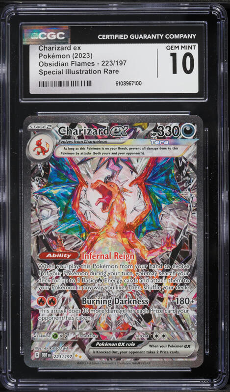 2023 Pokemon Japanese Scarlet & Violet Charizard ex #9 PSA 10 GEM