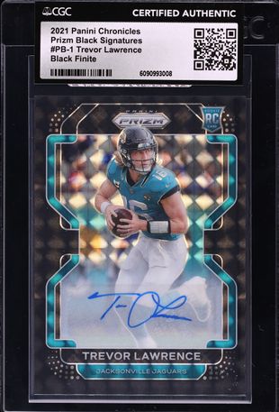 2022 Panini Mosaic No Huddle Gold Trevor Lawrence /10 #88 PSA 9