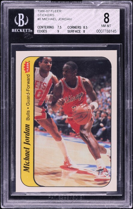 2013 Upper Deck All-Time Greats Michael Jordan AUTO /45 PSA 9 MINT