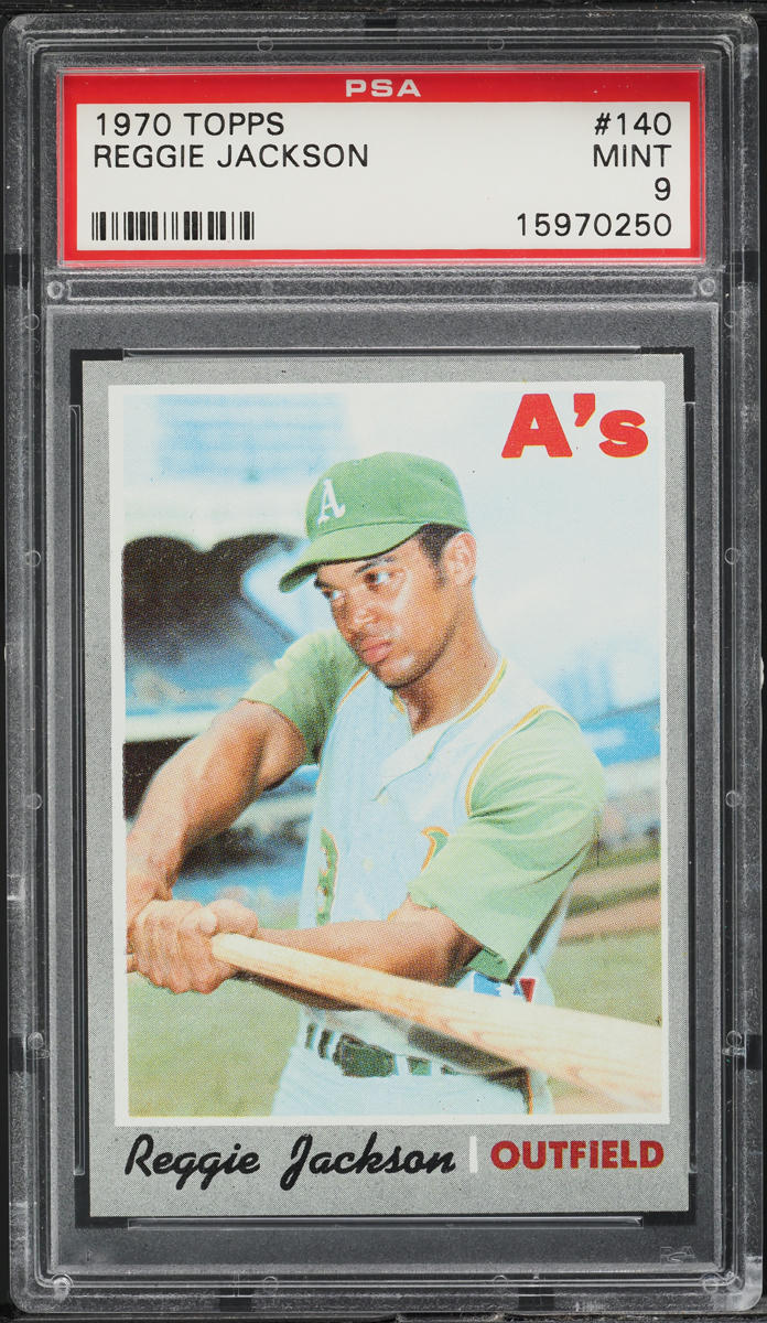 1970 Topps Reggie Jackson #140 PSA 9 MINT
