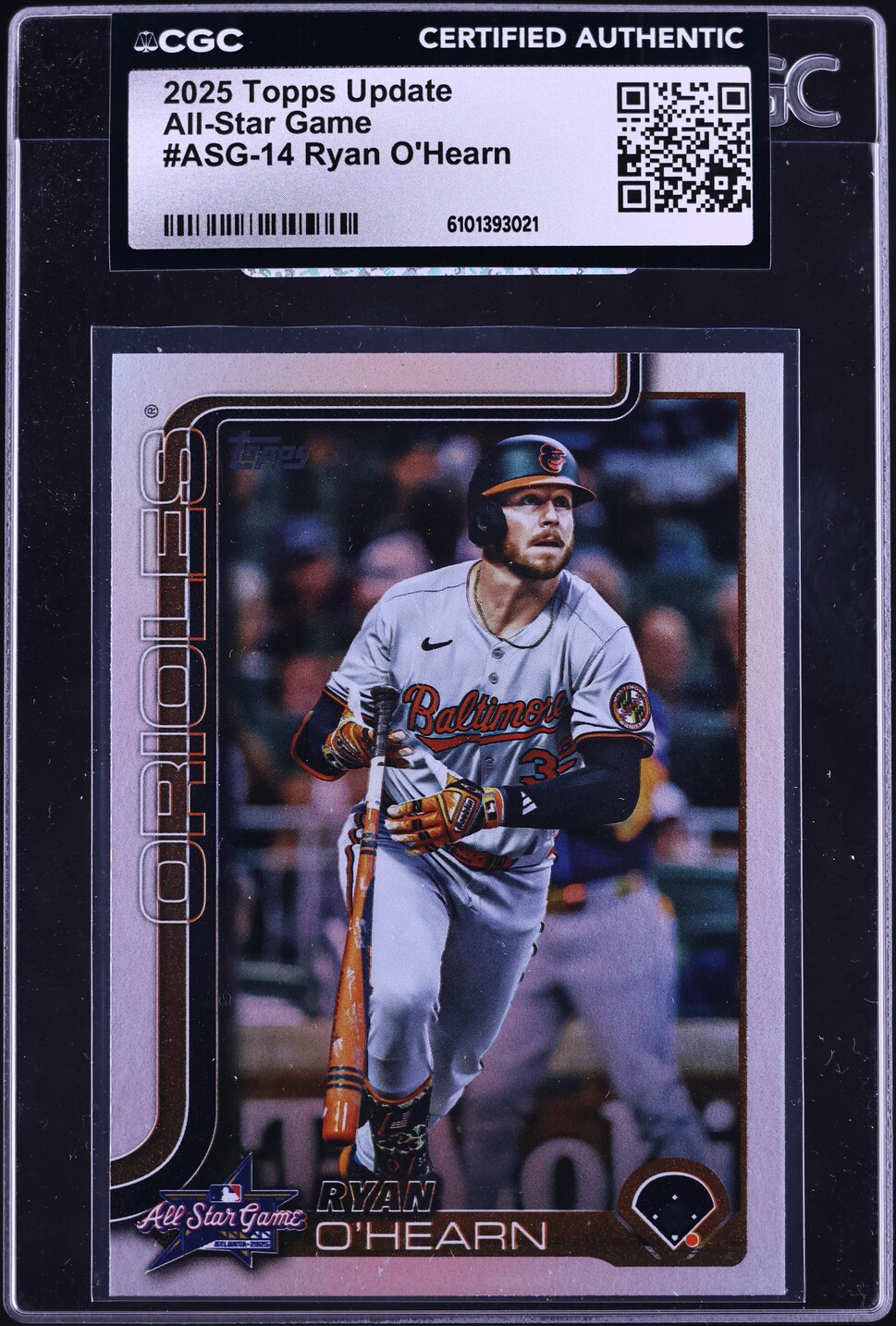 2025 Topps Update All-Star Game Ryan O'Hearn #ASG-14 CGC AUTH on ...