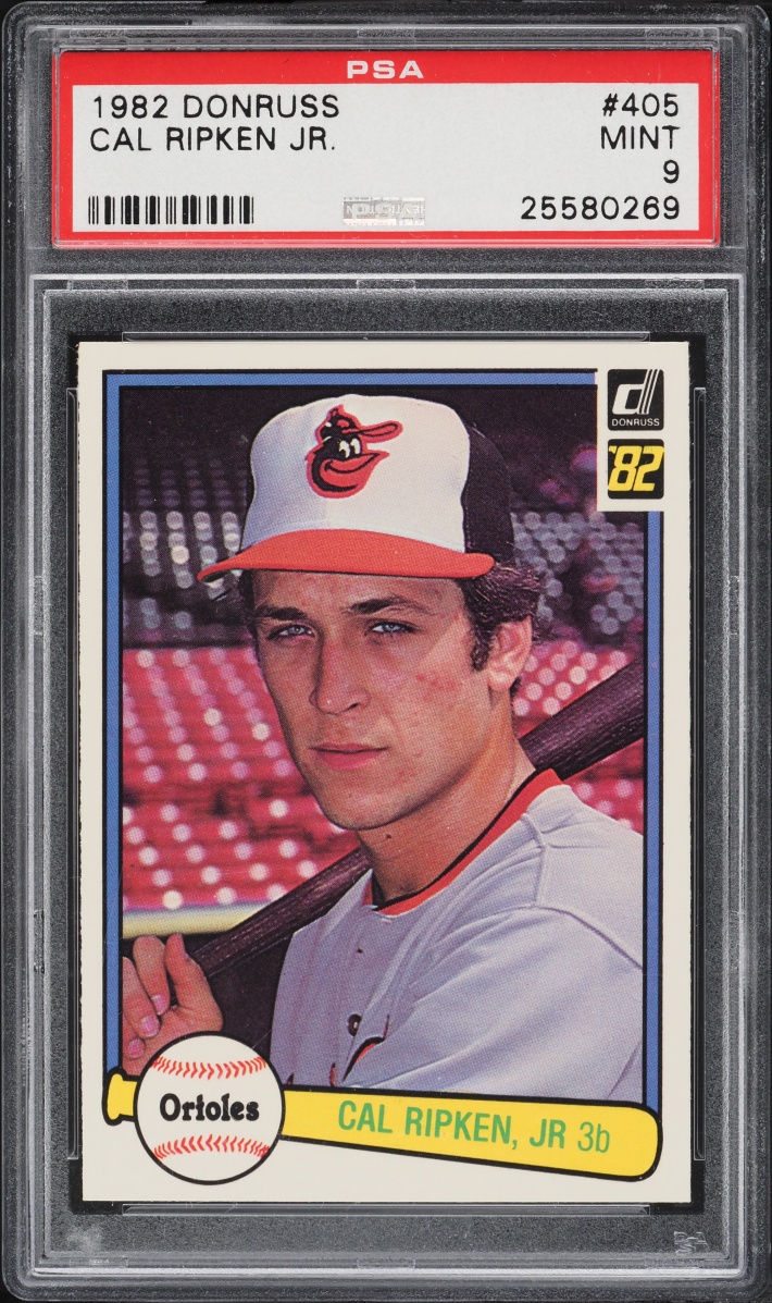 1982 Donruss Cal Ripken Jr. ROOKIE #405 PSA 9 MINT