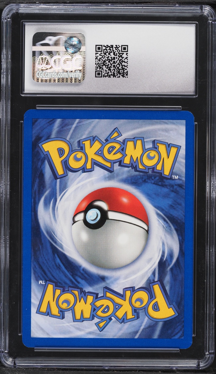 2000 Pokemon Gym Challenge 1st Edition Fighting Symbol Error Blaine's Charizard #2 CGC 10 GEM
