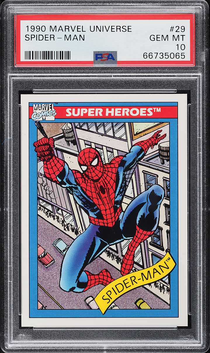 2024 Upper Deck Spider-Man Renditions Goblin Green Spider-Man /399