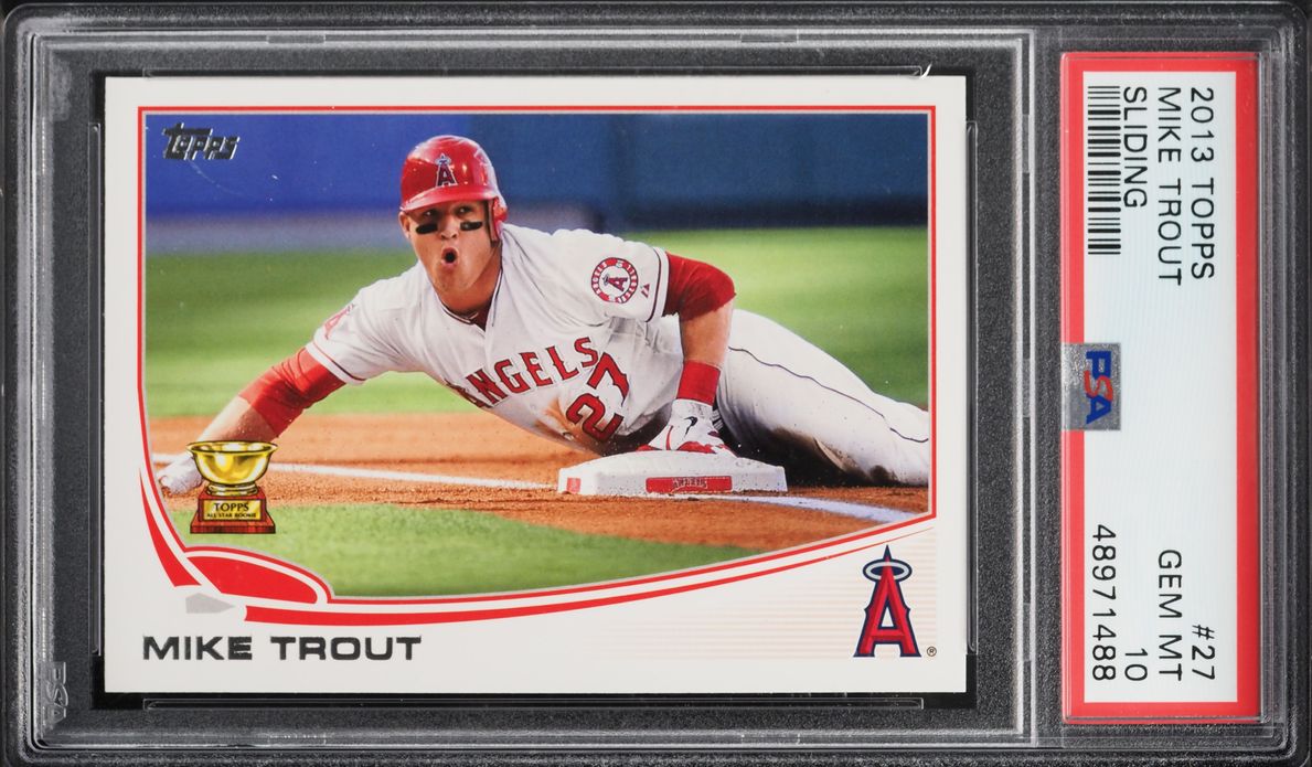 2013 Topps Mike Trout #27 PSA 10 GEM MINT