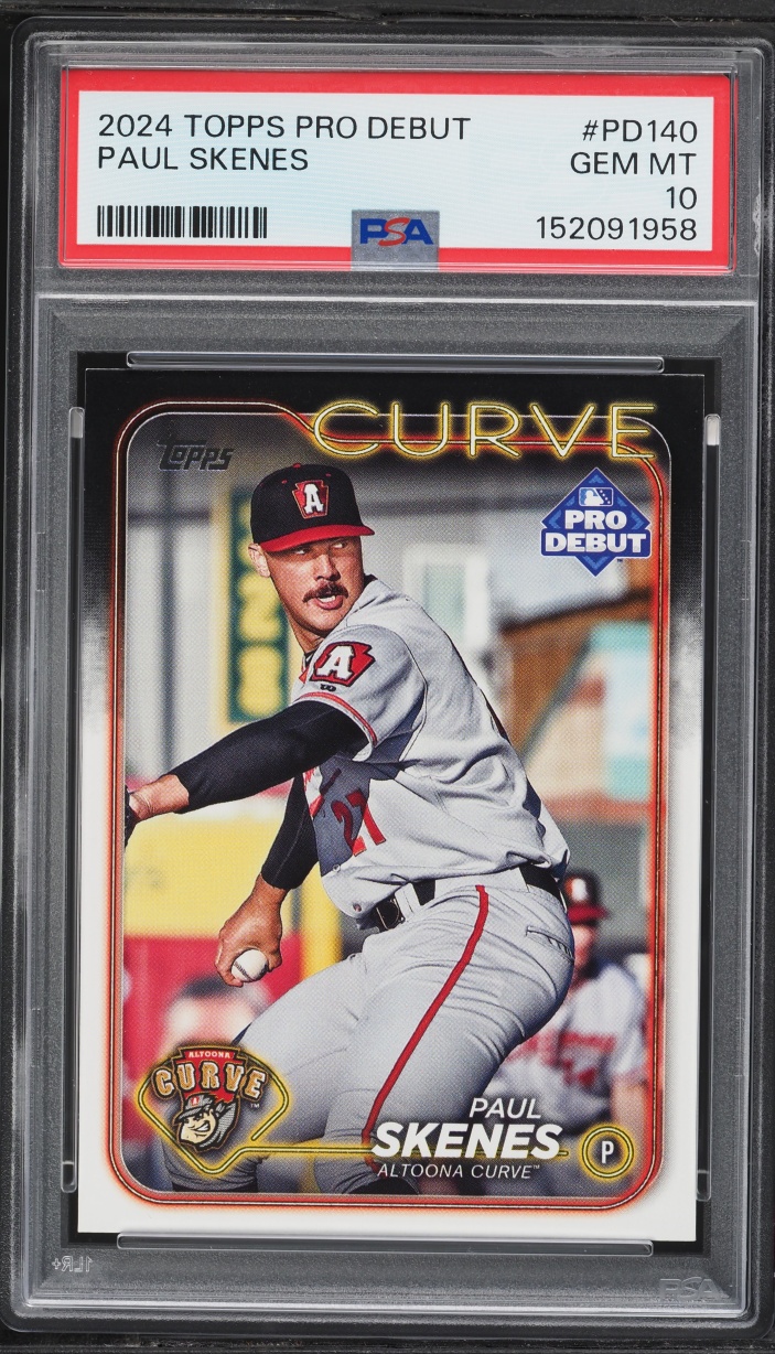 2024 Topps Pro Debut Paul Skenes PROSPECT #PD-140 PSA 10 GEM MINT