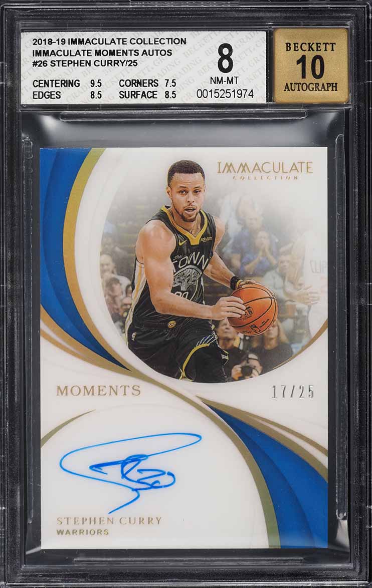 2009 Exquisite Collection Parallel Stephen Curry ROOKIE AUTO